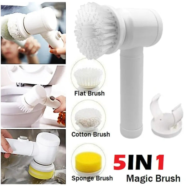 5-in-1 Magic cleaning brush Electric Brush – Ala Shop